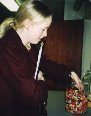 Solveig - Caught with her hand in the cookiejar